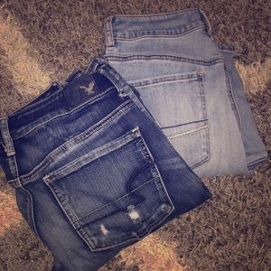 2 size 10 American eagle jeans
